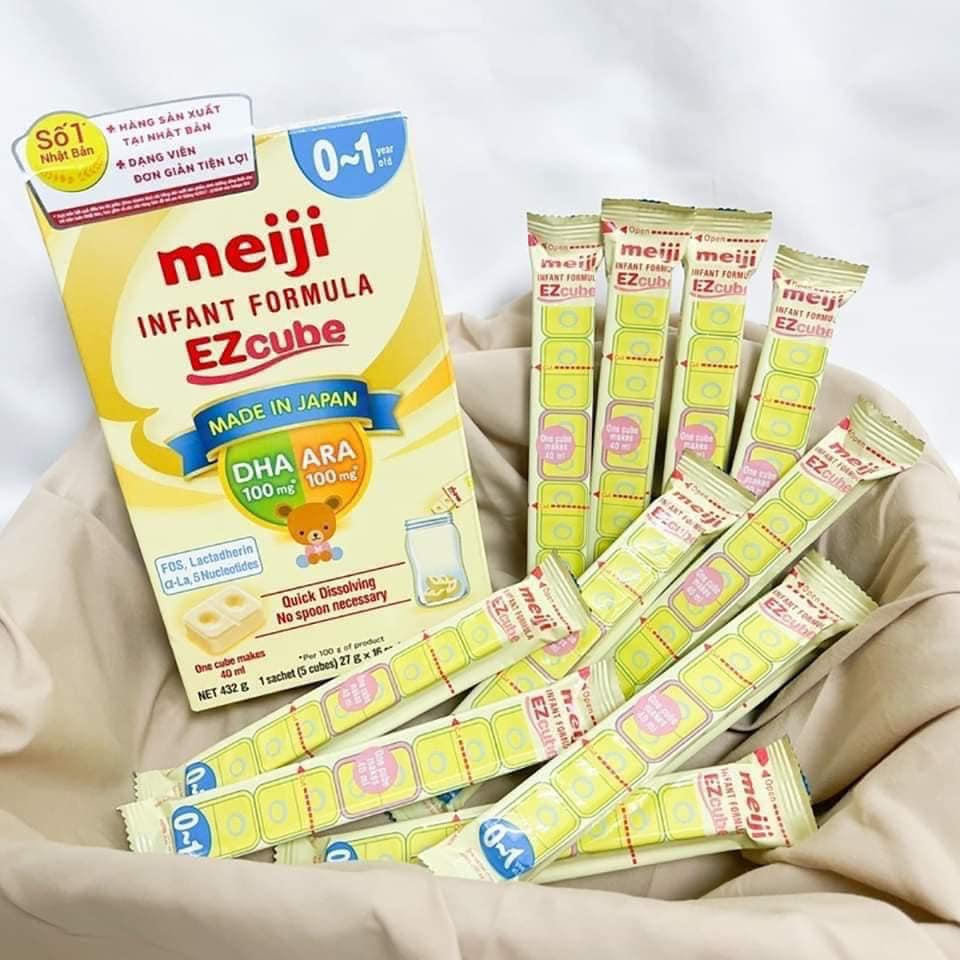 [Chính hãng] Sữa Bột Meiji Nhập Khẩu Số 0-1 và 1-3 và 3-10 800g Date dài