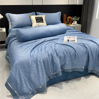 CHĂN GA GỐI PHI LỤA LV MÀU SẮC ĐỘC ĐÁO- TOKYO.BEDDING
