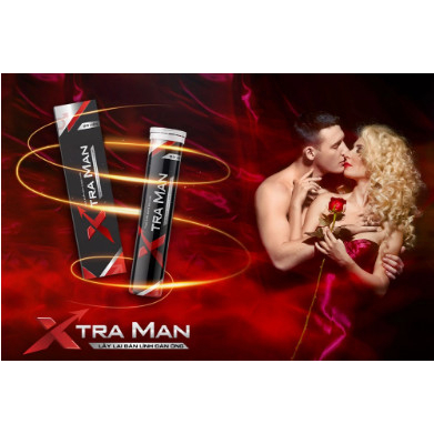 Xtraman Authentic - Viên uống tăng cường sinh lý chuyên kéo dài thời gian dập như máy khâu 1 người khỏe 2 người vui