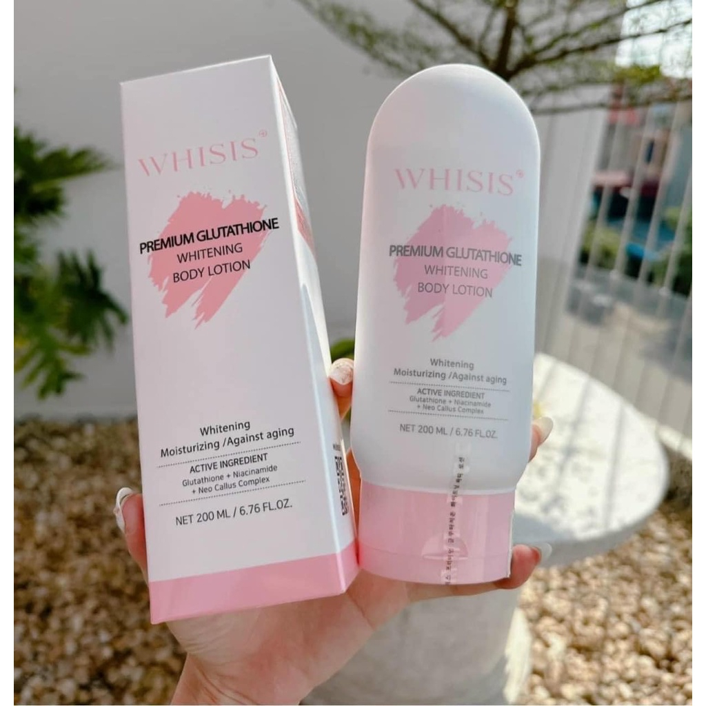 KEM DƯỠNG BODY WHISIS TRẮNG DA SPF 50+ PDA++++