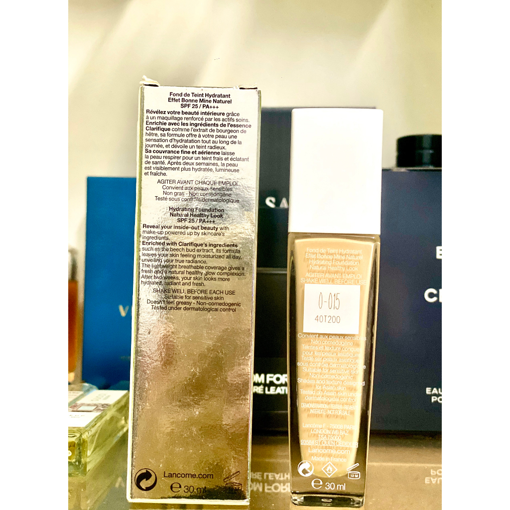 Kem nền Lan.cô.me Teint Clarifique SPF25 Tone O-015 30ml - dành cho da trắng sáng