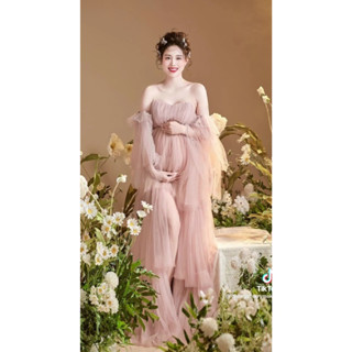  VÁY BẦU XINH CHỤP ẢNH NGHỆ THUẬT 