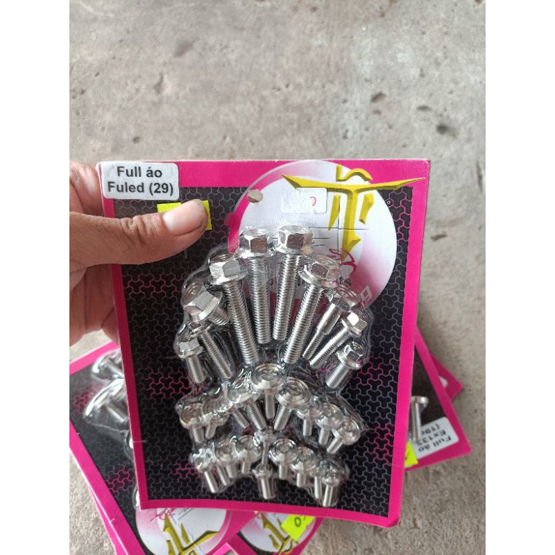 Ốc Salaya Full dàn áo các dòng xe - Inox 304 - Salaya V2