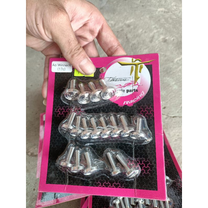 Ốc Salaya Full dàn áo các dòng xe - Inox 304 - Salaya V2