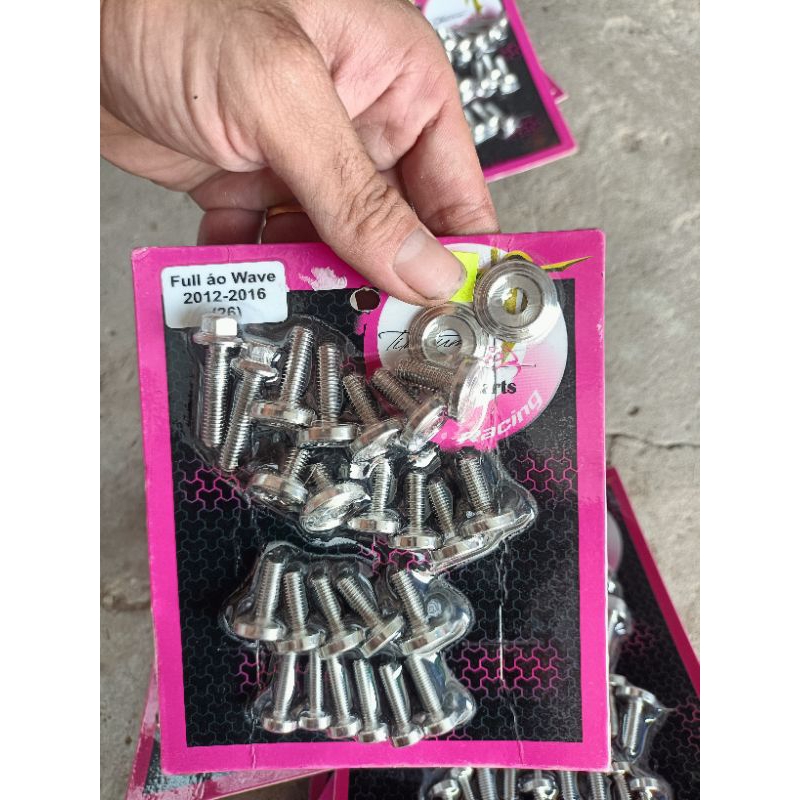 Ốc Salaya Full dàn áo các dòng xe - Inox 304 - Salaya V2