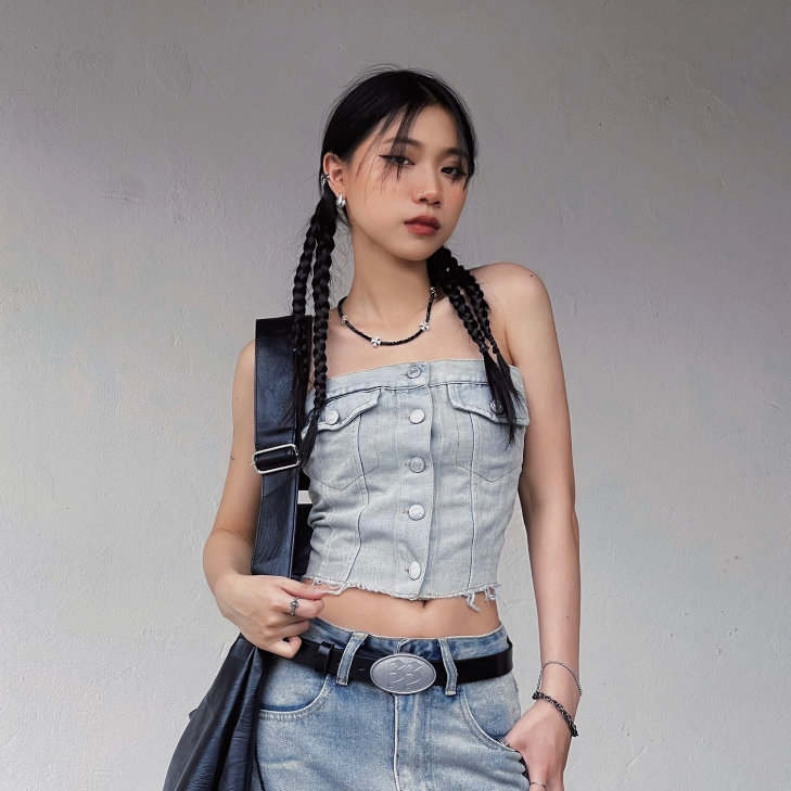 [ TRYST ] Áo Quây Tube Top M936