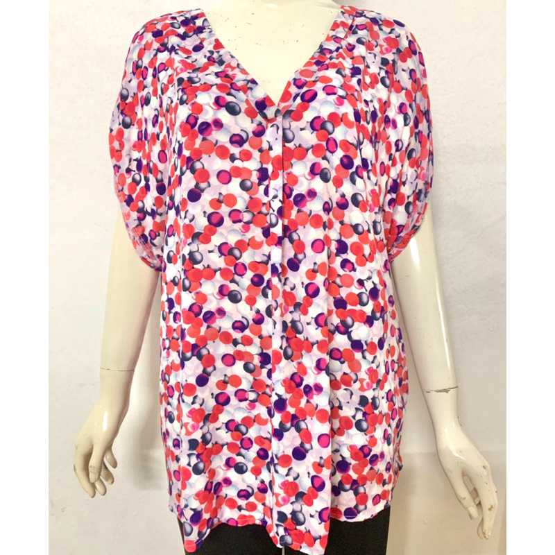 Áo Sơ Mi Kiểu Nữ Cánh Rơi Tay Ngắn From Rộng Cổ V AFIBEL Hàng Xuất Xịn Cao Cấp Chất Viscose Siêu Mịn Đẹp Mát Lạnh