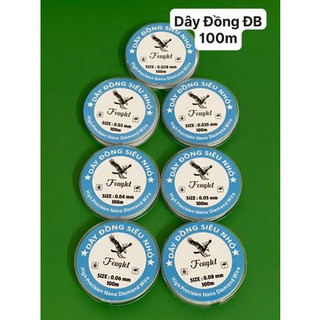 Dây đồng tách kính 100m đại bàng