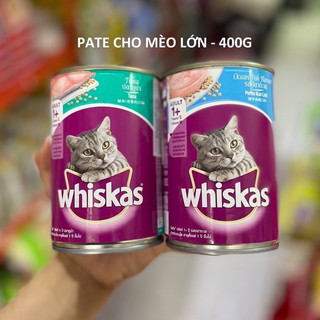 Pate lon cho mèo whiskas 400g