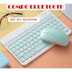 Combo keyboard + mouse bluetooth không dây mini