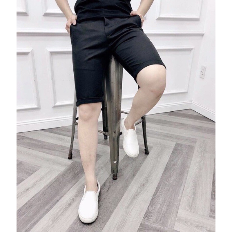 BIG SIZE - HOT Quần short tây nam cao cấp vải giãn 2 chiêu, giãn 4 chiều trẻ trung năng động