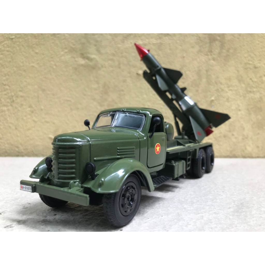 Mô hình xe Quân Đội NDVN TÊN LỮA SAM-2 1:36