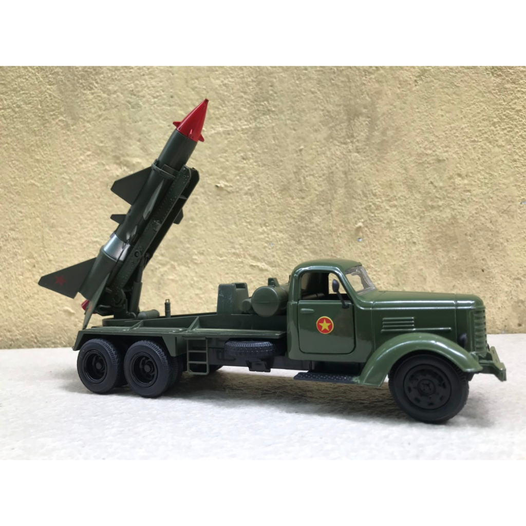 Mô hình xe Quân Đội NDVN TÊN LỮA SAM-2 1:36