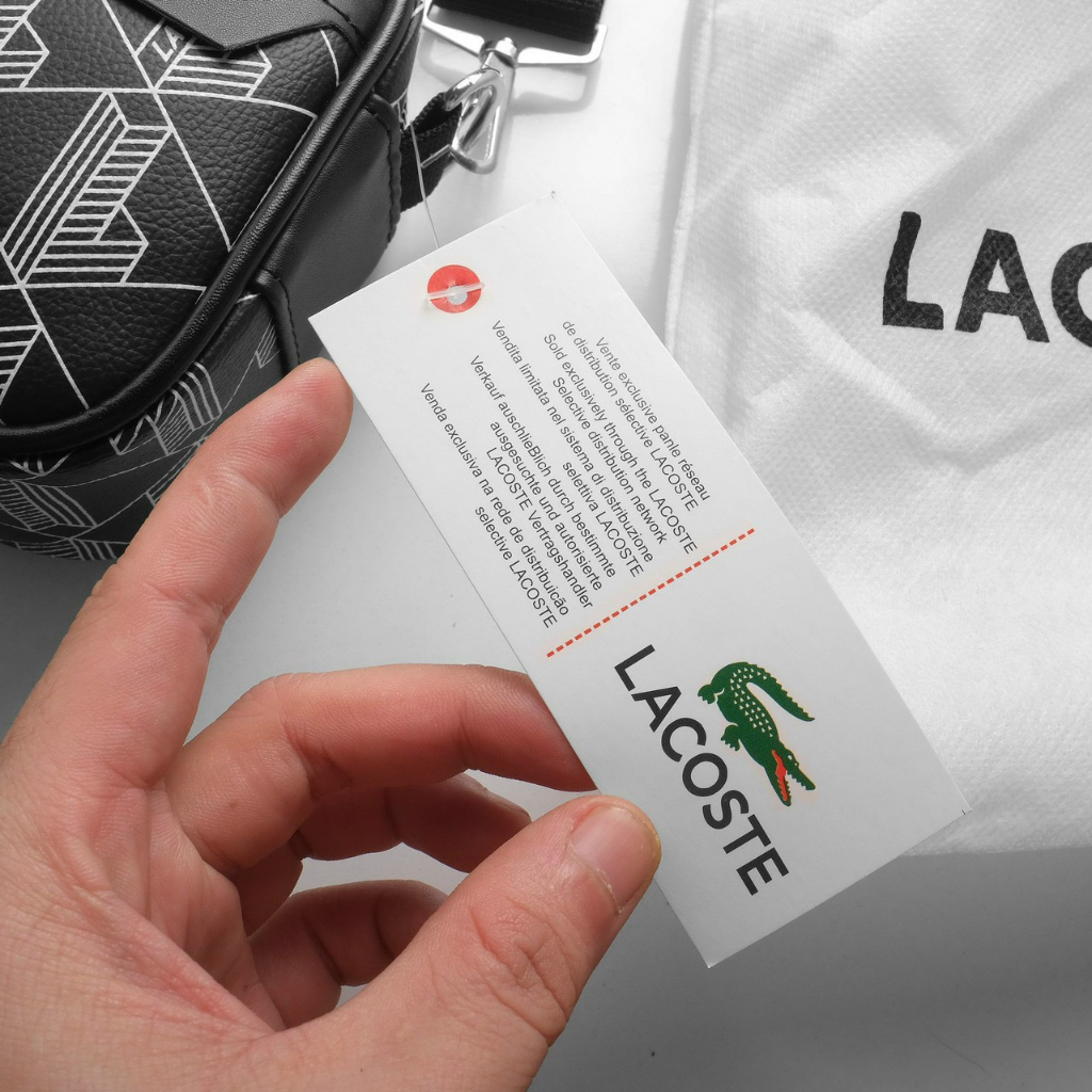 Túi Đeo Chéo Lacoste Men’s Crossbody Bag Size 20cm x 14cm x 6cm