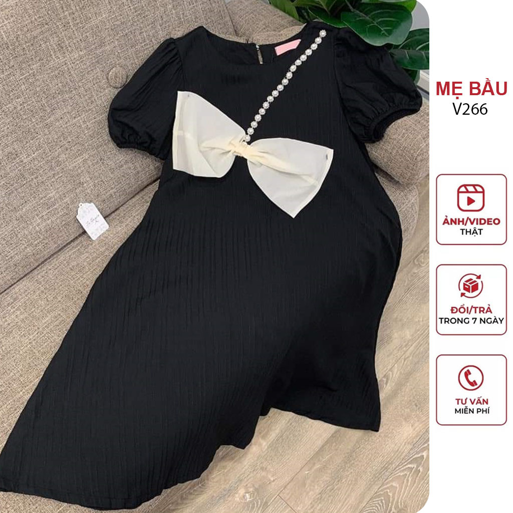 ĐẦM VÁY BẦU CÔNG SỞ MÙA HÈ PHONG CÁCH TIỂU THƯ CỰC XINH - ĐẦM BẦU BABYDOLL HÀNG THIẾT KẾ ĐẸP BIGSIZE