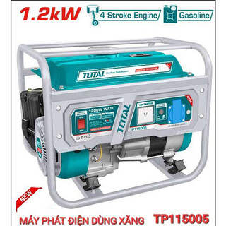 Máy phát điện dùng xang 1.2kw total tp115005 hàng chính hãng