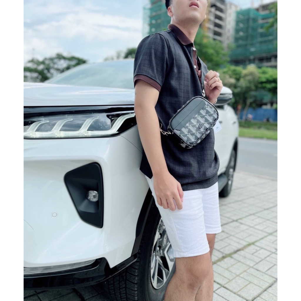 Túi Đeo Chéo Lacoste Men’s Crossbody Bag Size 20cm x 14cm x 6cm