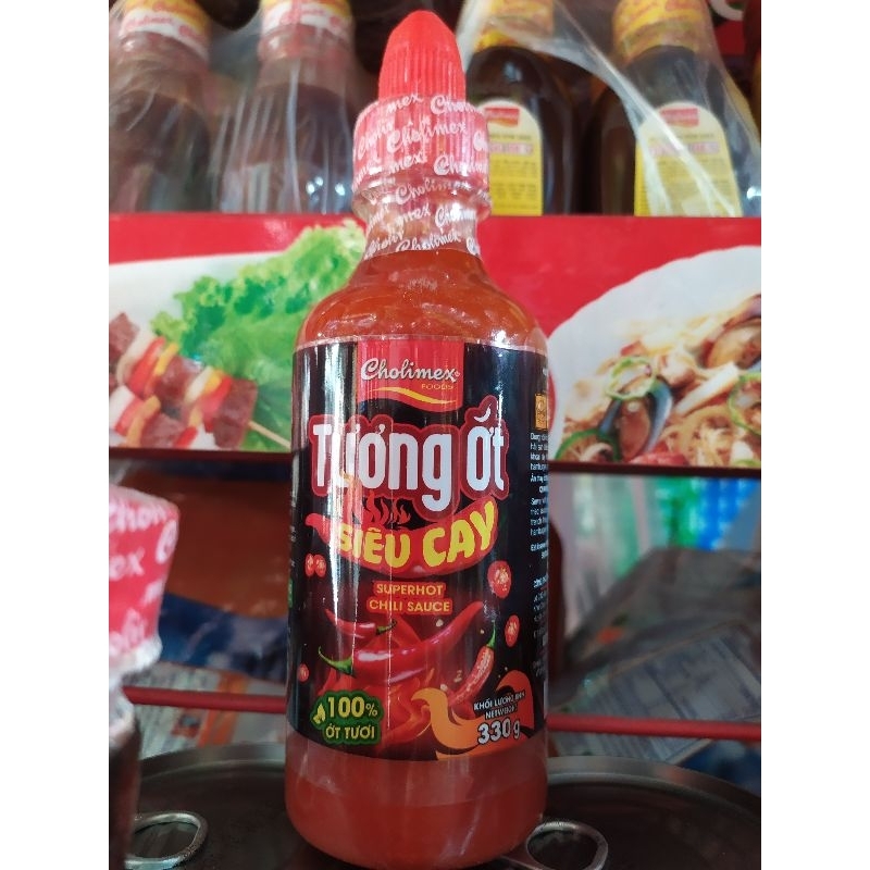 Tương ớt siêu cay chai 330g , đảm bảo siêu cay siêu hot🔥🔥🔥