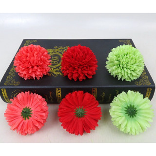 [GIÁ SỈ] 02 ĐẦU BÔNG CÚC VẠN THỌ/CÚC PINGPONG/ CÚC XÙ LỤA