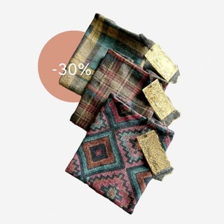 Chân váy bút chì dạ kẻ
