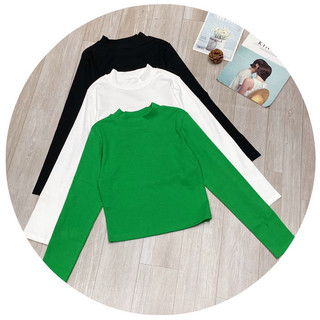 ÁO THUN CỔ LỌ 3 PHÂN TAY DÀI