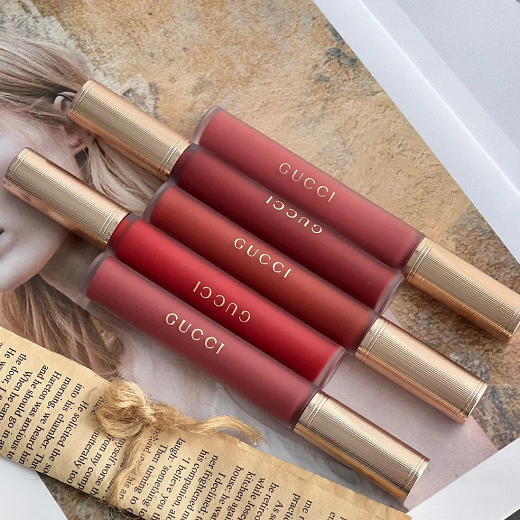 Son Gucci/Son Kem Lì Gucci Rouge/Gucci Matte Liouid Lipstick 6ml/Son Kem Gucci Liquid Matte