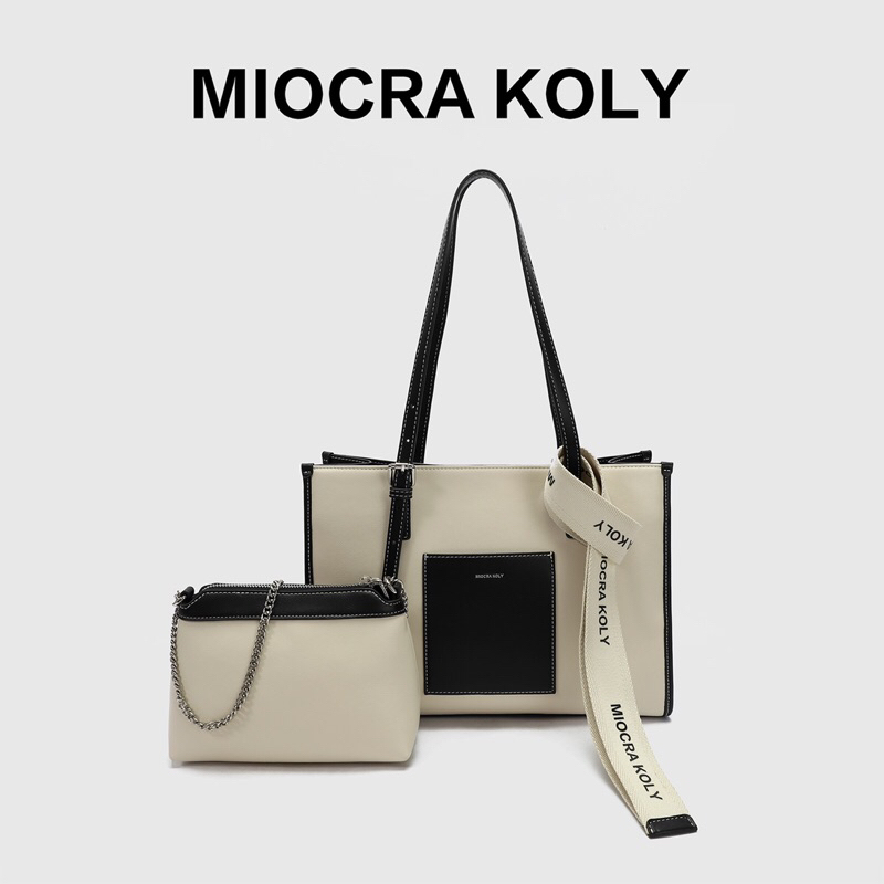 (Sẵn) Set tote da Miocra Koly MK30320