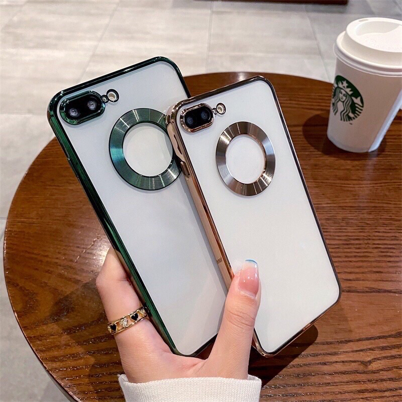 Ốp hở táo viền vuông iphone 6 6s 7 8 6plus 6aplus 7plus 8plus