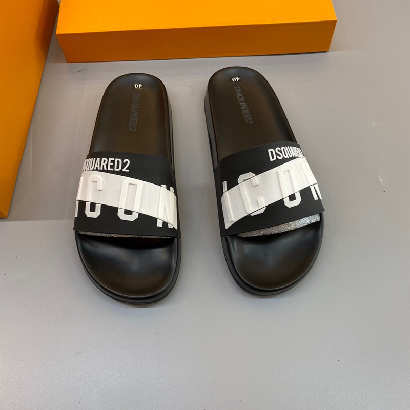 ⚡️HOT HOT⚡️Dép Nam DSQ - Dép quai ngang Fullbox cao cấp có sẵn !!