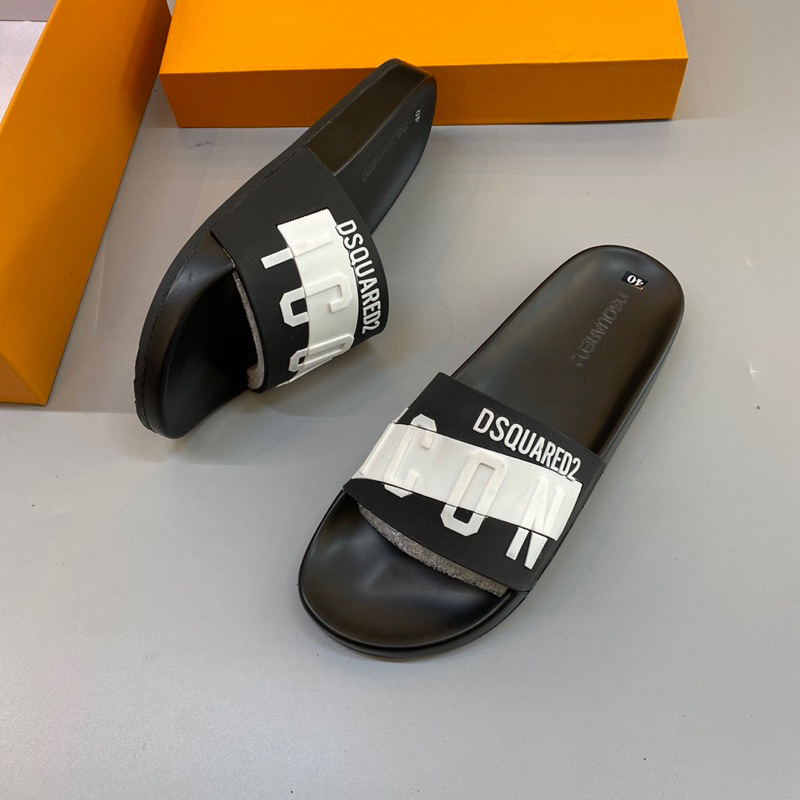 ⚡️HOT HOT⚡️Dép Nam DSQ - Dép quai ngang Fullbox cao cấp có sẵn !!