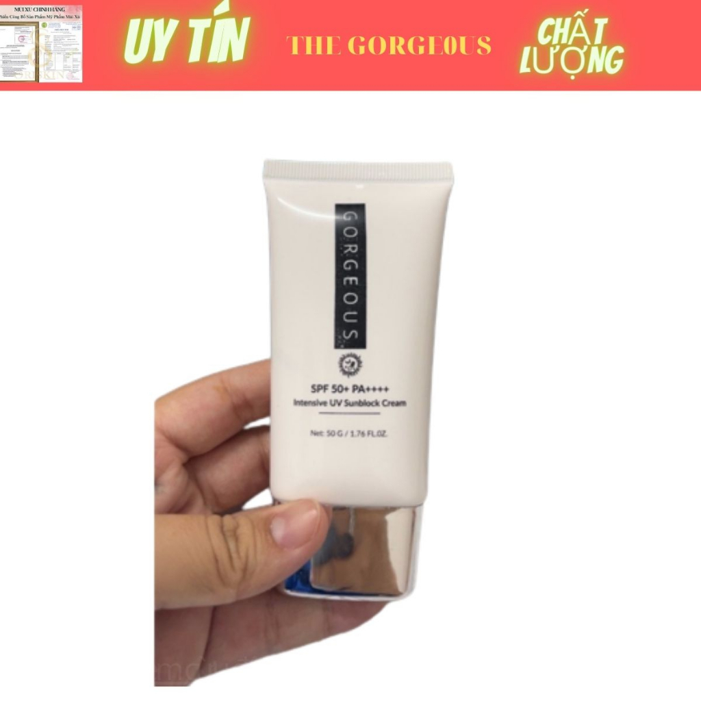 Kem Chống Nắng Ban Ngày Múi Xù Gorgeous Chính hãng Giá rẻ