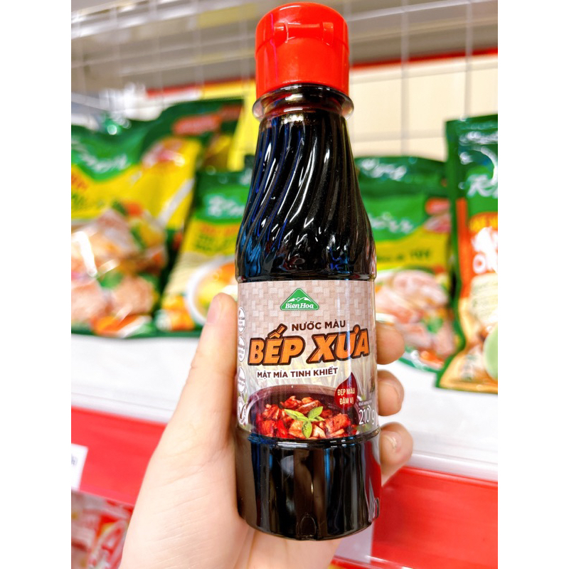 Nước màu Bếp xưa chai 210g