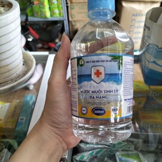 Nước muối sinh lí 0.9% chai 500ml