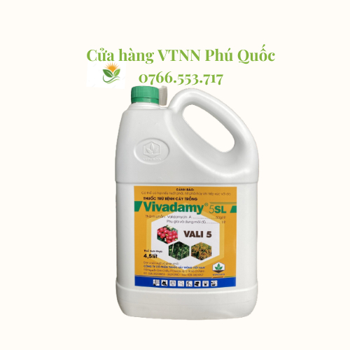 VIVADAMY 5SL 4,5 lít- Thuốc trừ bệnh nấm hồng, khô vằn, mốc trắng