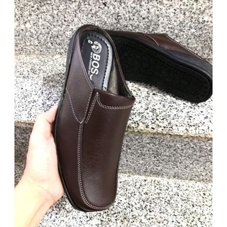 Giày sapo nam da mềm,màu nâu.. kiểu dáng đẹp..mã SP18..đế khâu sẵn rất chắc chắn