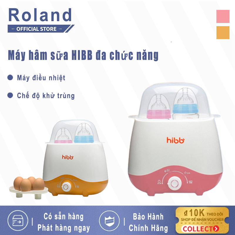 Máy hâm sữa và tiệt trùng bình sữa HIBB đa năng:Tiệt trùng bình sữa, hâm sữa, hâm thức ăn, luộc trứng