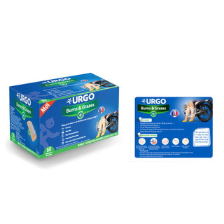 Miếng dán bỏng / phỏng Urgo Burns & Grazes