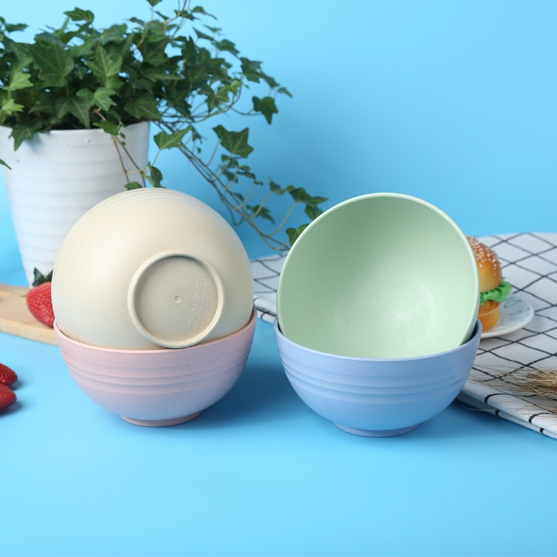 Bát Tô Cơm Lúa Mạch AC Decor 20cm Nhiều Màu, Bát Tô Đựng Canh Cỡ Lớn Phong Cách Bắc Âu