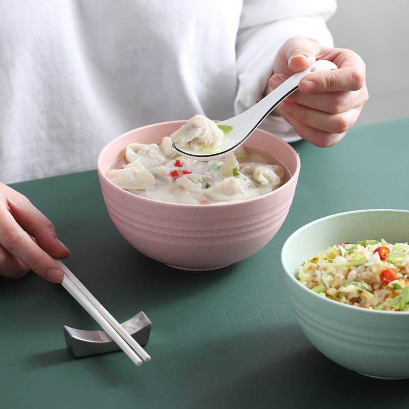 Bát Tô Cơm Lúa Mạch AC Decor 20cm Nhiều Màu, Bát Tô Đựng Canh Cỡ Lớn Phong Cách Bắc Âu