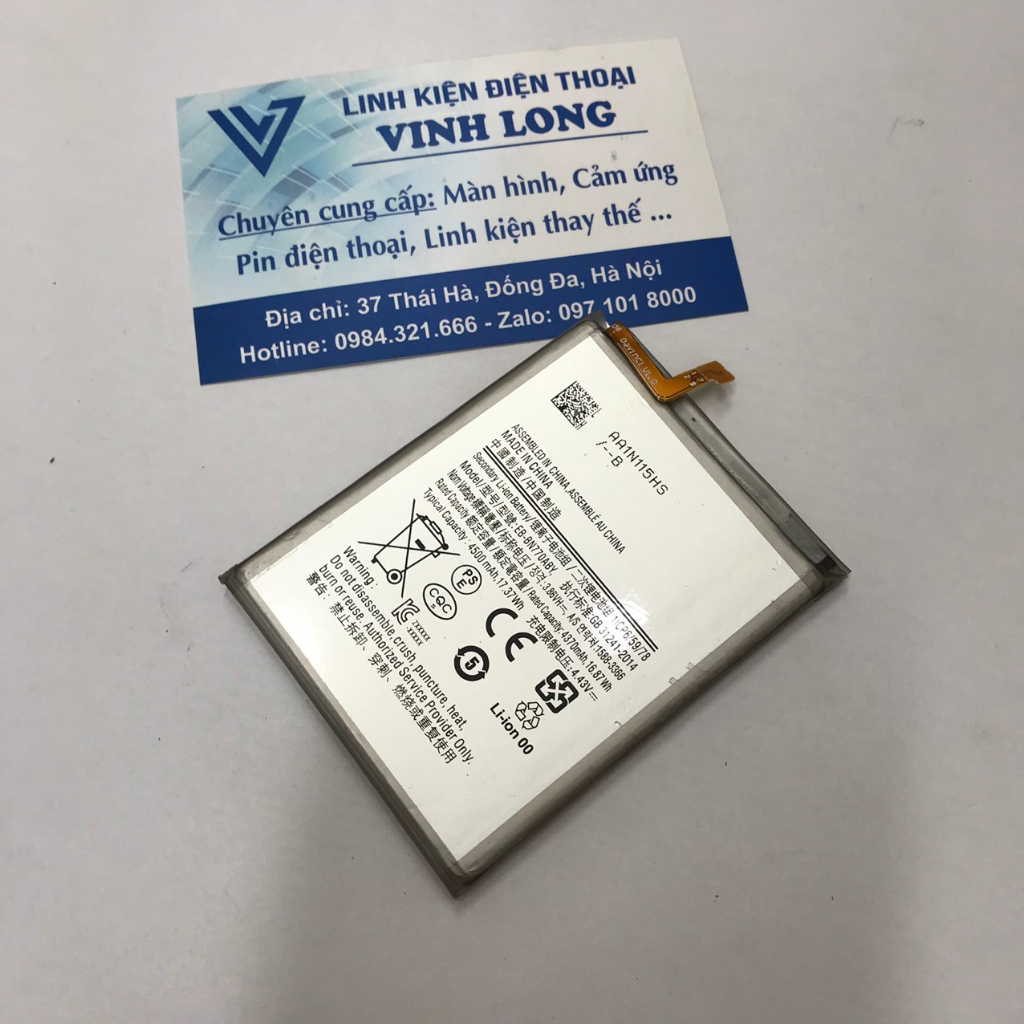 Pin zin Samsung Note 10 Lite