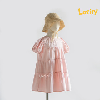 VÁY HỒNG NHIỀU TẦNG LORIRI