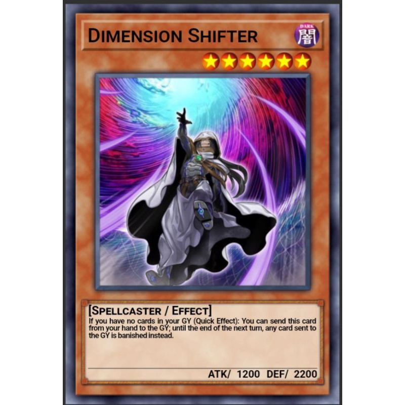 Thẻ bài yugioh Dimension Shifter