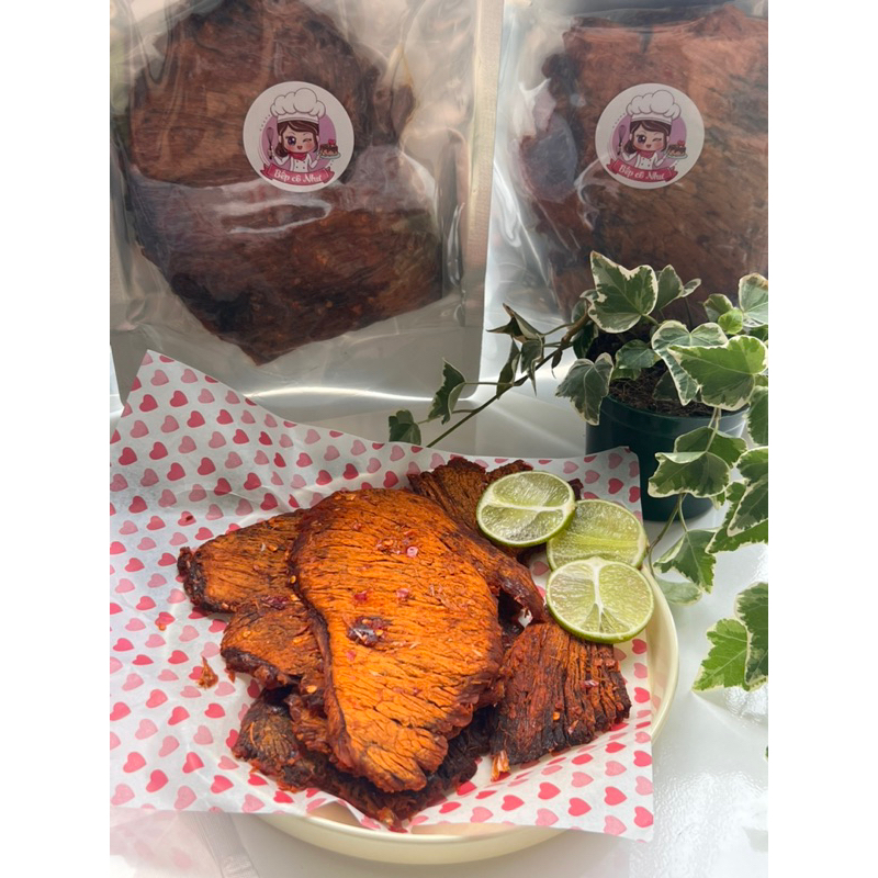 Bò Khô Đặc Biệt Miếng Mềm túi Zip 250gr - Siêu Ngon