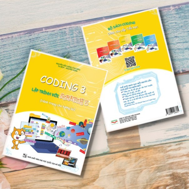 Sách Coding 3 lập trình với Scratch 3 Hành trang cho tương lai