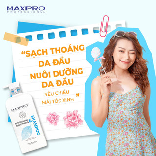 Dầu gội Maxipro kiềm dầu kích thích mọc tóc siêu mượt 800ml