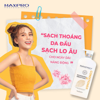 Dầu gội Maxipro kiềm dầu kích thích mọc tóc siêu mượt 800ml