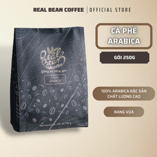 Cà phê arabica real bean coffee - cà phê nguyên chất rang mộc - pha phin pha máy