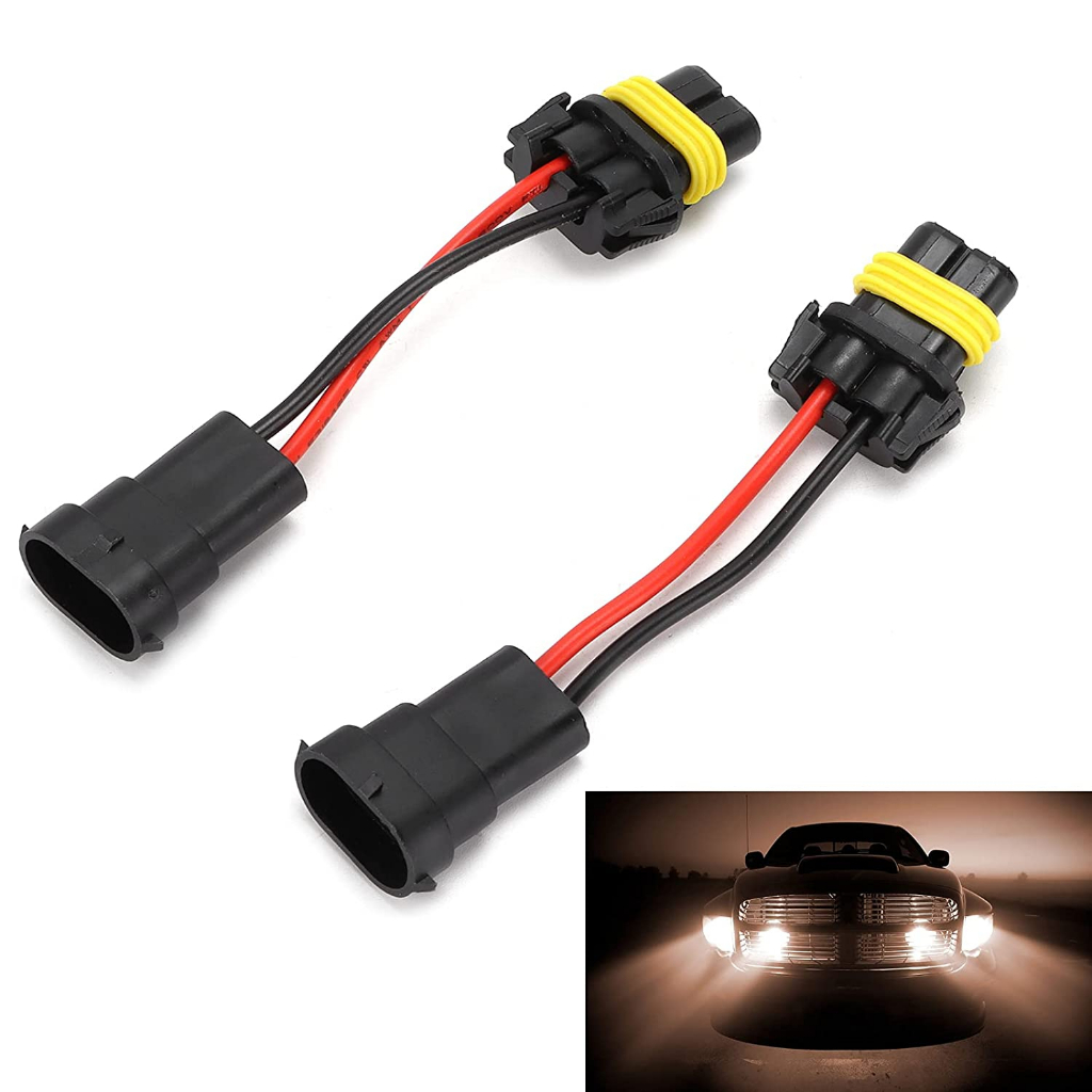 Dây Cáp Nối Đèn Pha, Đèn Sương Mù Ô Tô Chuyển Chân HB3 HB4 9005 9006 Sang Chân H11/H8