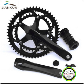 Đùi đĩa (Giò dĩa) rỗng xe đạp JIANKUN 34-50T / 39-53T