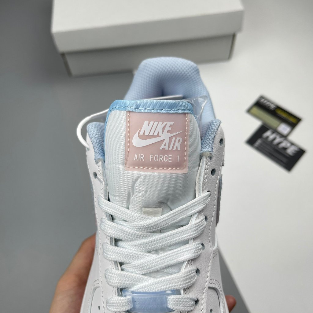 Giày Air Force 1 Low LV8 Double Swoosh Light Armory Blue  - Hype Sneaker | Phiên bản 1:1